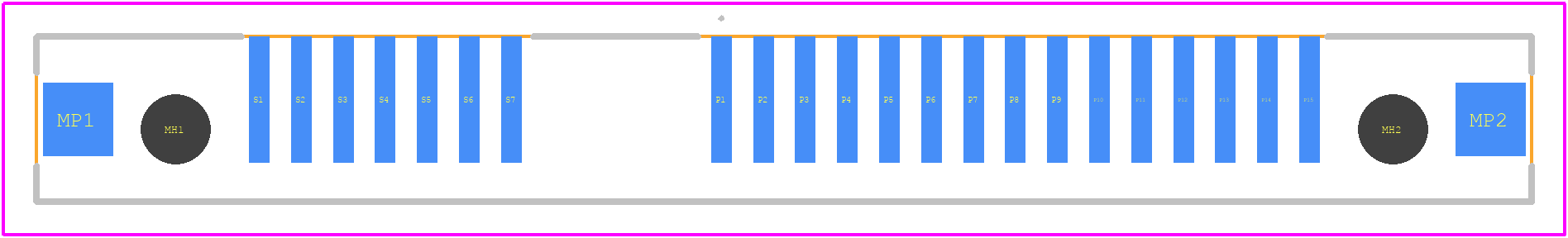 1735284-3 - TE Connectivity PCB footprint - Other - Other - 1735284-3-2