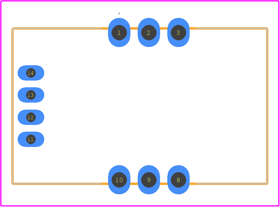 CASR 25-NP - LEM PCB footprint - Other - Other - CASR