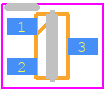 SSM3K16FS(F) - Toshiba PCB footprint - SO Transistor Flat Lead - SO Transistor Flat Lead - SSM, SC-75, SOT-416