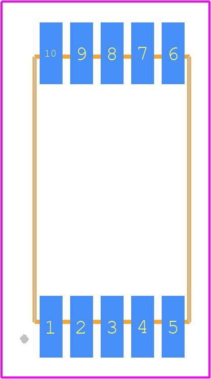 DSM7UA30105 - Visual Communications Company PCB footprint - Other - Other - DSM7UA30105-1