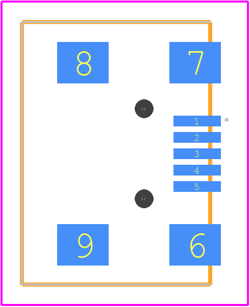 1734327-1 - TE Connectivity PCB footprint - Other - Other - 1734327-1
