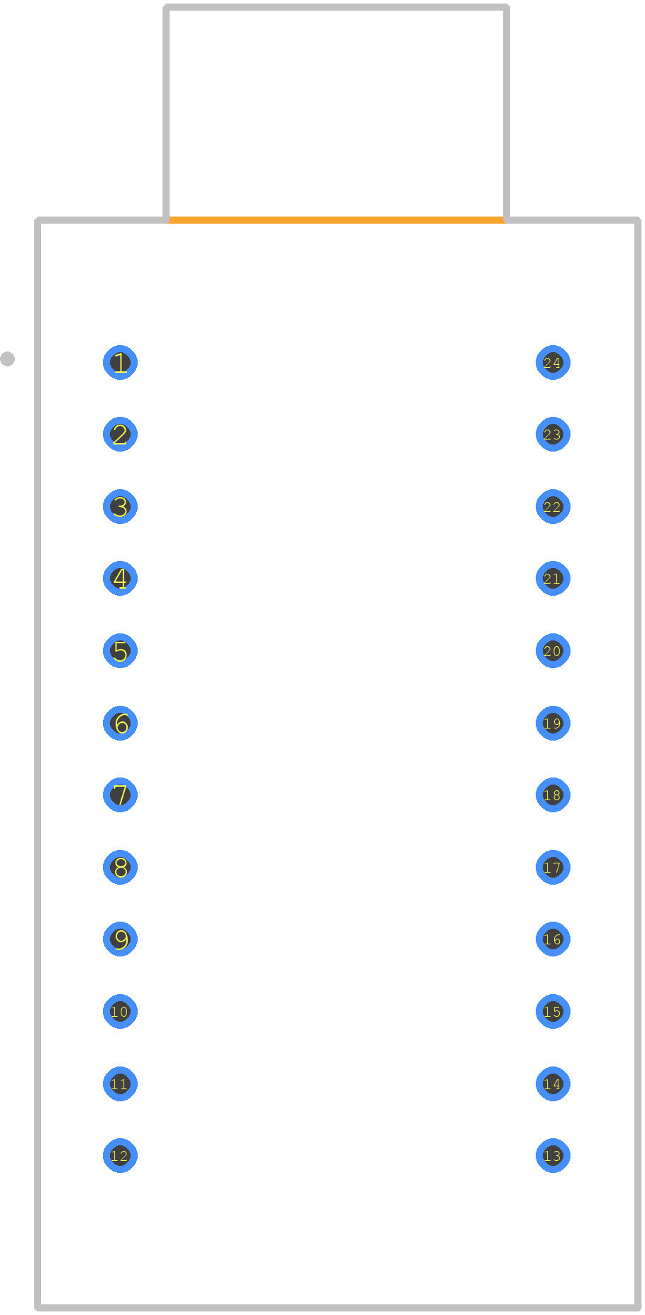 UM232R - FTDI Chip PCB footprint - Other - Other - UM232R
