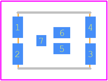 IRF6644TRPBF - Infineon PCB footprint - Other - Other - IRF6644TRPBF-2