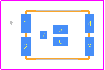 IRF6616TRPBF - Infineon PCB footprint - Other - Other - IRF6616TRPBF-1