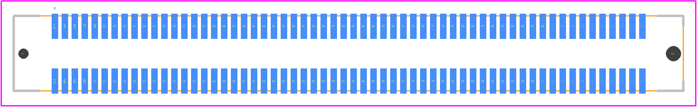 2-5177986-5 - TE Connectivity PCB footprint - Other - Other - 2-5177986-5-1