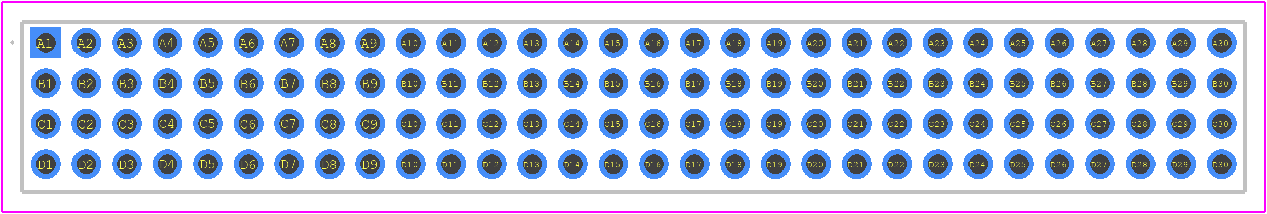 1375800-4 - TE Connectivity PCB footprint - Other - Other - 1375800-4-1