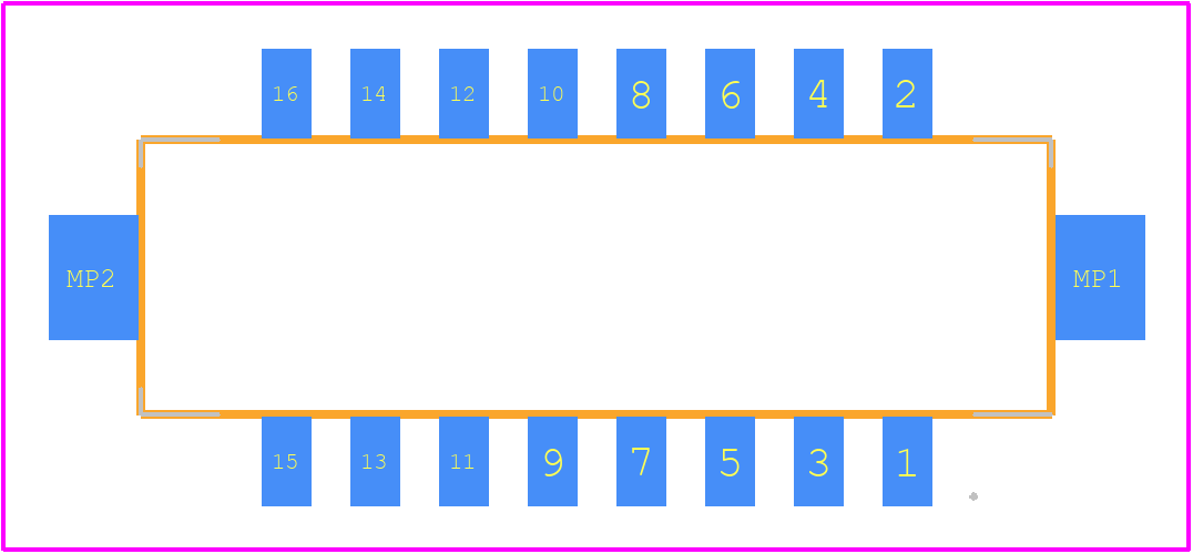 DF11-16DP-2V(57) - Hirose PCB footprint - Other - Other - DF11-16DP-2V(57)-4