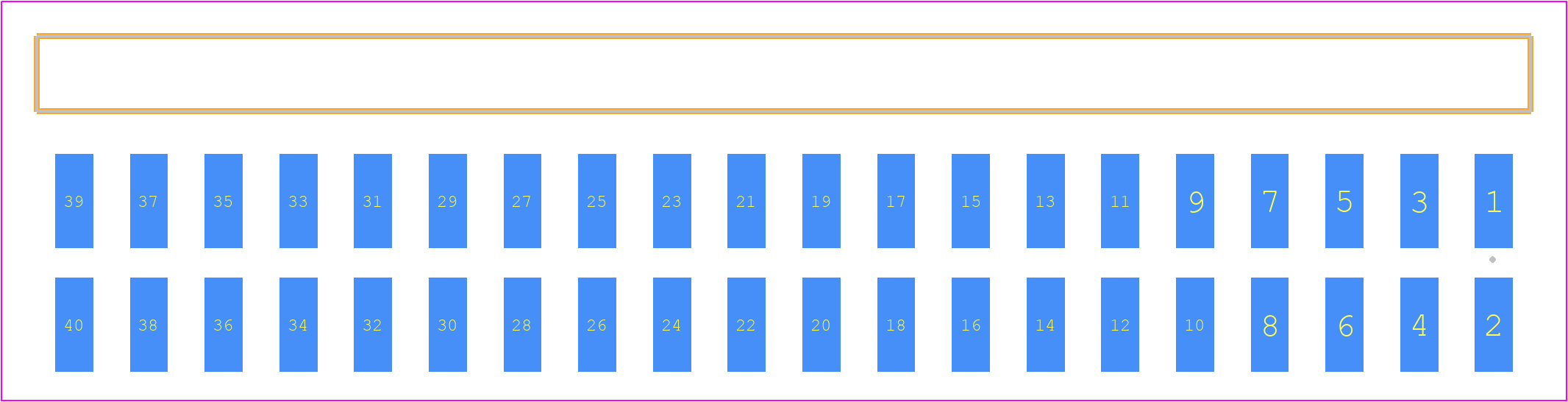 TSM-120-01-S-DH - SAMTEC PCB footprint - Other - Other - TSM-120-ZZ-YYY-DH