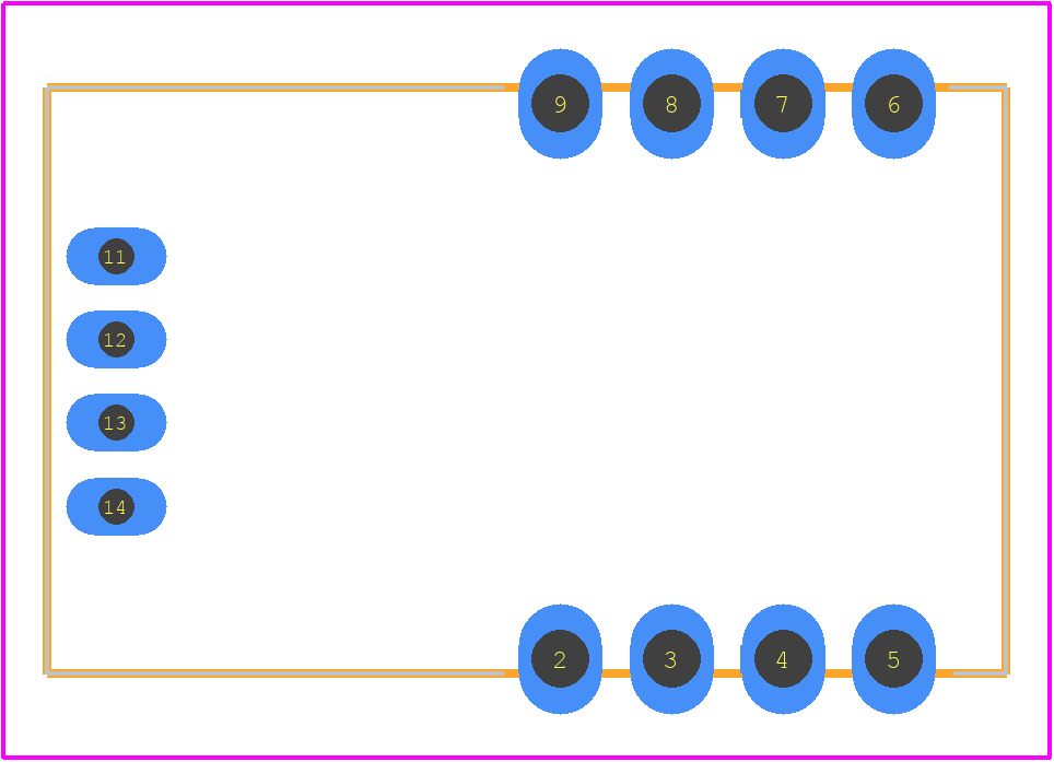 CKSR 6-NP - LEM PCB footprint - Other - Other - CKSR 6-NP