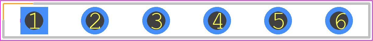 30.356 - Altech PCB footprint - Header, Vertical - Header, Vertical - 30.356