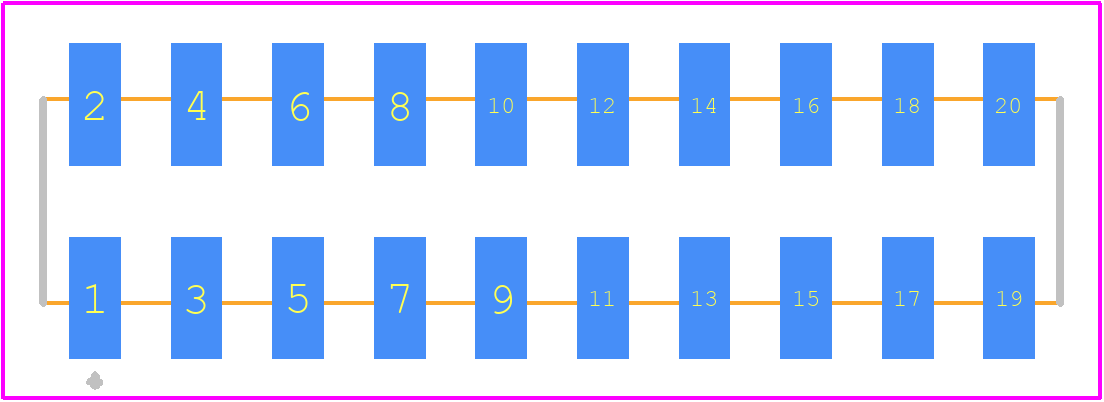 IPT1-110-01-L-D-VS - SAMTEC PCB footprint - Other - Other - IPT1-110-01-L-D-VS-2