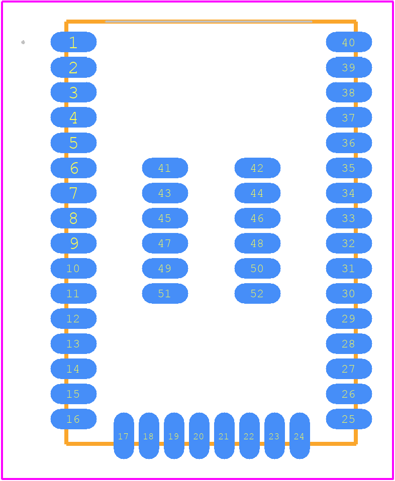 WGM110E1MV2R - Silicon Labs PCB footprint - Other - Other - WGM110E1MV2R-1