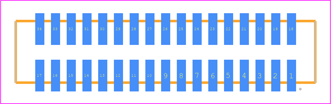 G125-FS13405L0P - Harwin PCB footprint - Other - Other - G125-FS13405L0P