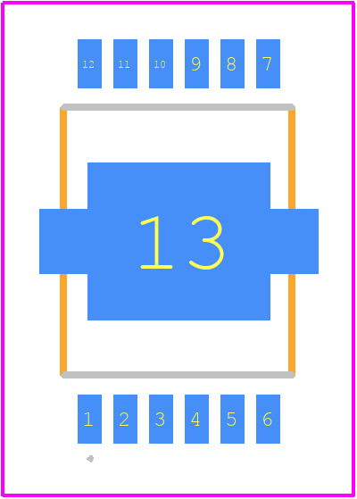 TLE9201SG - Infineon PCB footprint - Other - Other - PG-DSO-12-17