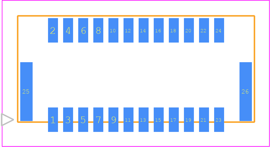 5054482471 - Molex PCB footprint - Other - Other - 50544824YY_31517191