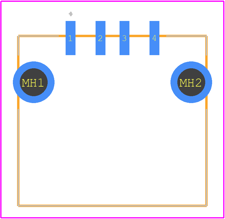 AU-Y1006-2-R - ASSMANN WSW components GmbH PCB footprint - Other - Other - AU-Y1006-2-R-2