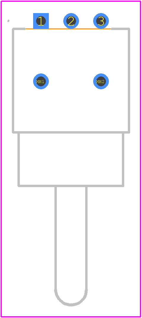 A12AH - NKK Switches PCB footprint - Other - Other - A12AH-1