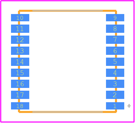 MAX-M8C-0 - u-blox PCB footprint - Other - Other - MAX-M8C-0-1