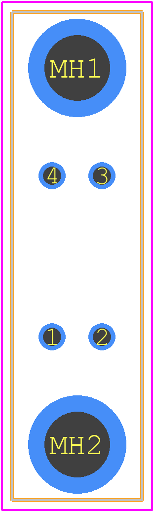H21A1 - Isocom PCB footprint - Other - Other - H21A1-1