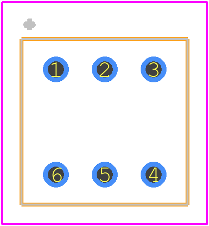 MHPS2283 - Apem PCB footprint - Other - Other - MHPS2283-3