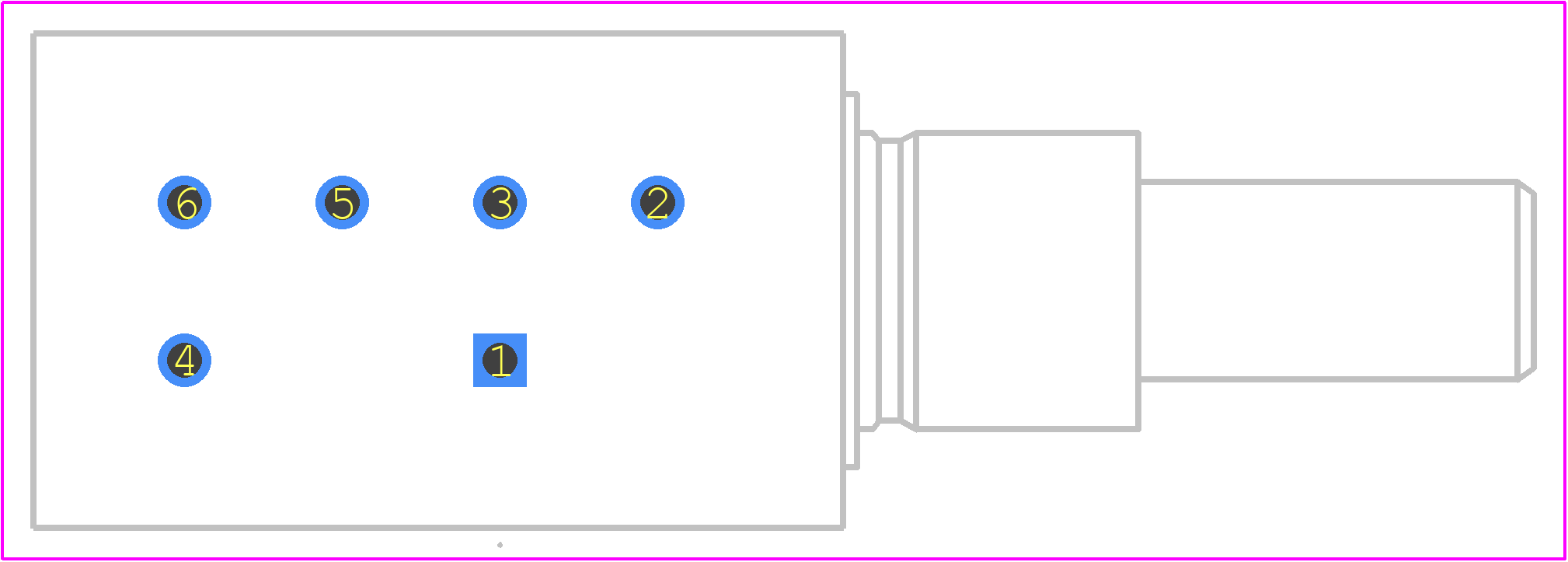 81A2DB28E20E20L - Bourns PCB footprint - Other - Other - 81A2DB28E20E20L-3