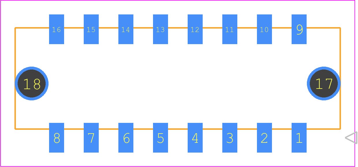 43045-1615 - Molex PCB footprint - Other - Other - 43045-16YY_15,16,17