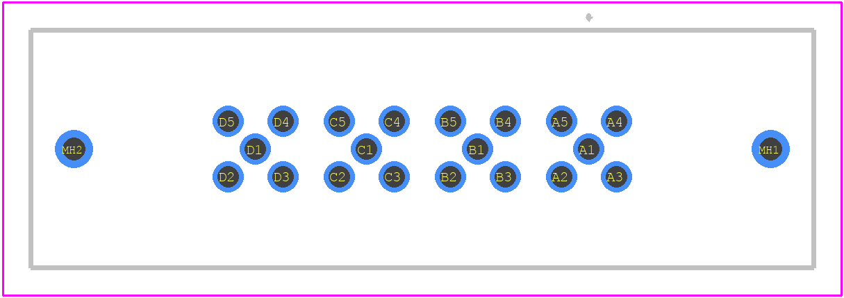 IP5-04-05.0-L-S-1-L-TR - SAMTEC PCB footprint - Other - Other - IP5-04-05.0-L-S-1-L-TR-1