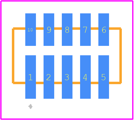 0874370543 - Molex PCB footprint - Other - Other - 0874370543-2