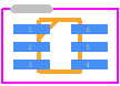 VT6K1T2CR - ROHM Semiconductor PCB footprint - SOT23 (6-Pin) - SOT23 (6-Pin) - VMT6