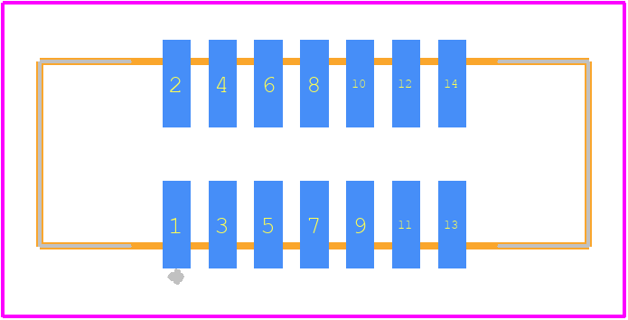 3221-14-0300-00 - CNC Tech PCB footprint - Other - Other - 3221-14-0300-00