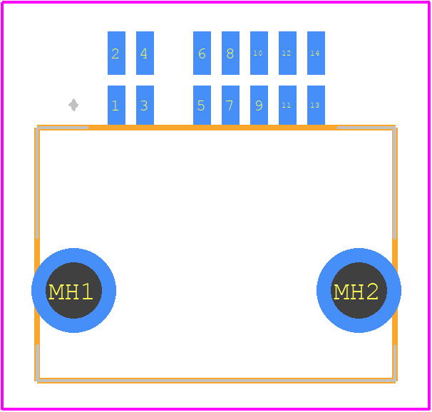MEC1-108-02-F-D-RA1-SL - SAMTEC PCB footprint - Other - Other - MEC1-108-02-F-D-RA1-SL-1