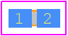 V5.5MLA0402NR - LITTELFUSE PCB footprint - Varistors Chip - Varistors Chip - V5.5MLA0402NR