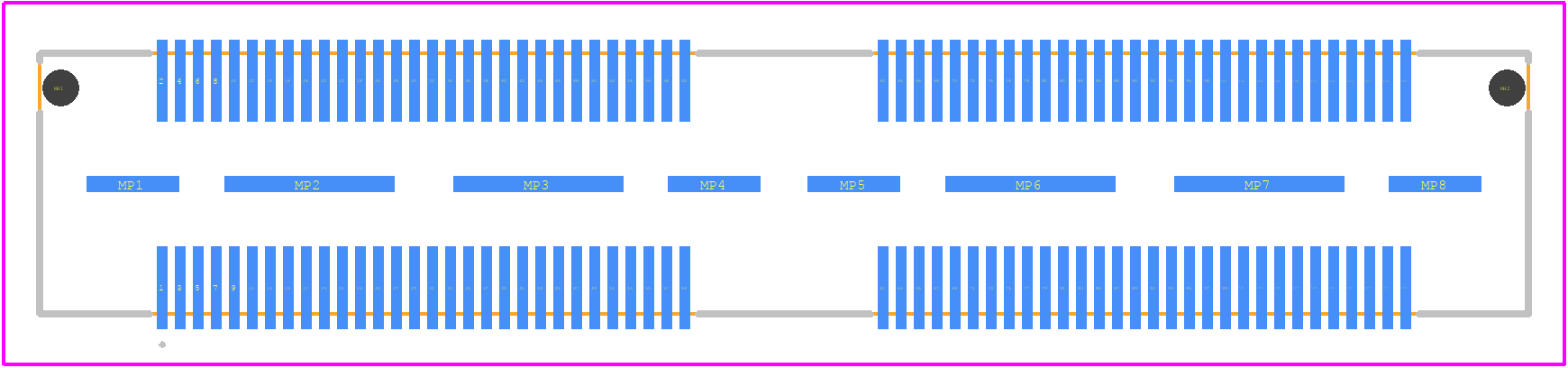 QSH-060-01-L-D-A-K-TR - SAMTEC PCB footprint - Other - Other - QSH-060-01-L-D-A-K-TR-3