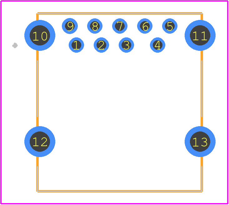 0483930003 - Molex PCB footprint - Other - Other - 0483930003