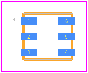 DS28E05P+ - Analog Devices PCB footprint - Other - Other - DS28E05P+-4