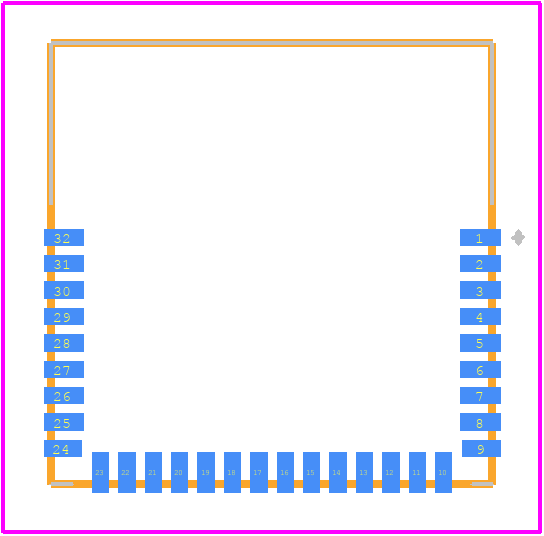 CYBLE-214015-01 - Infineon PCB footprint - Other - Other - CYBLE-214015-01-2
