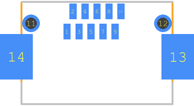 5-104895-1 - TE Connectivity PCB footprint - Other - Other - 5-104895-1