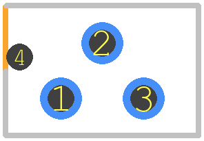 292207-3 - TE Connectivity PCB footprint - Other - Other - 292207-3