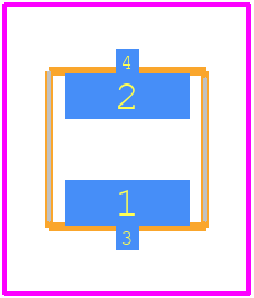 VLMR51Z1AA-GS08 - Vishay PCB footprint - Other - Other - VLMR51Z1AA-GS08-3