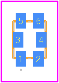 ASMT-QBB3-NBD0E - Avago Technologies PCB footprint - Other - Other - PCC-4 ASMT-QBB3-NBD0E