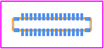 BM15FR0.8-30DP-0.35V(53) - Hirose PCB footprint - Other - Other - BM15FR0.8-30DP-0.35V(53)-2