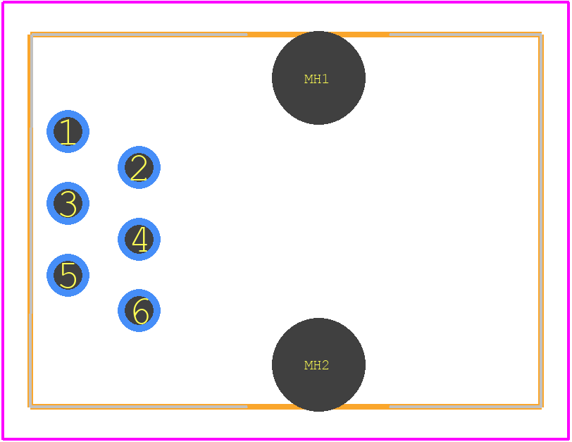1-215876-3 - TE Connectivity PCB footprint - Other - Other - 1-215876-3-4