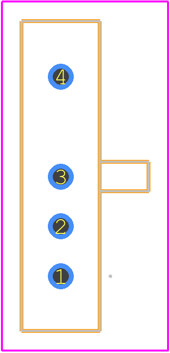 SS14MDH2 - NKK Switches PCB footprint - Other - Other - SS14MDH2-2