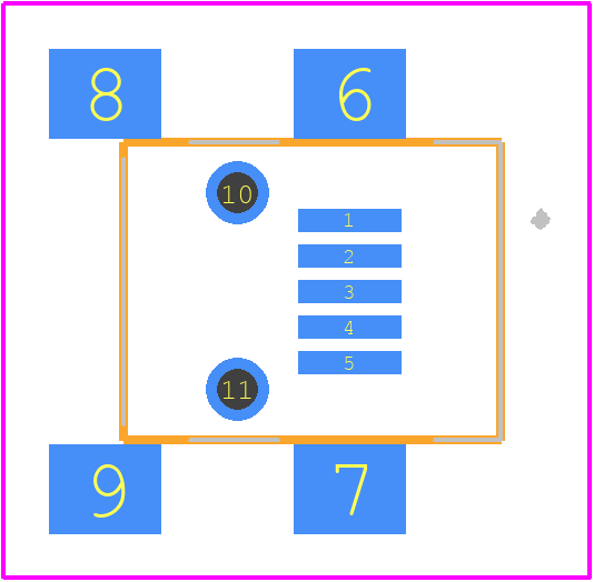 1734035-1 - TE Connectivity PCB footprint - Other - Other - 1734035-1