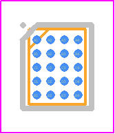 ADP5065ACBZ-1-R7 - Analog Devices PCB footprint - BGA - BGA - CB-20-8