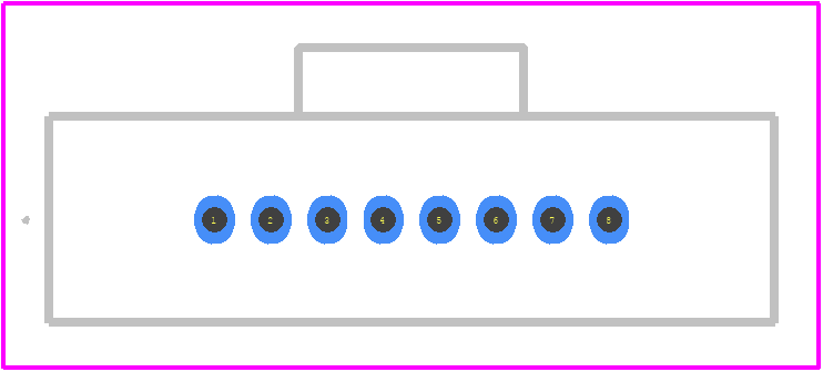6-104071-0 - TE Connectivity PCB footprint - Other - Other - 6-104071-0-1