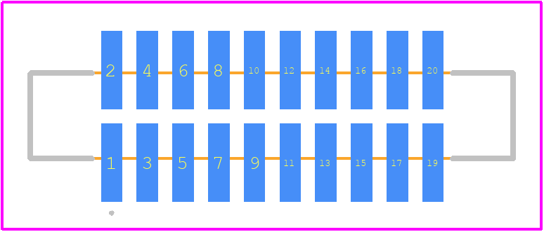 5-147413-3 - TE Connectivity PCB footprint - Other - Other - 5-147413-3-1