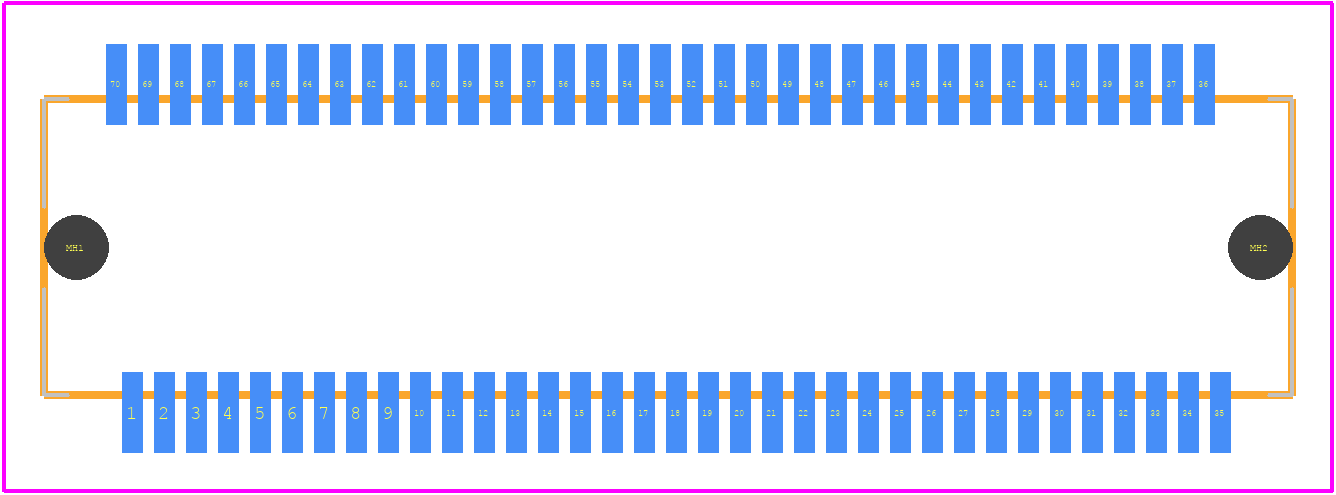1367337-1 - TE Connectivity PCB footprint - Other - Other - 1367337-1-1