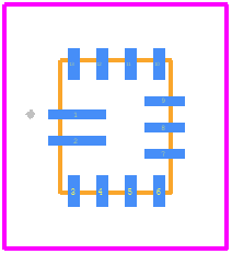 MPQ4415MGQB-P - Monolithic Power Systems (MPS) PCB footprint - Other - Other - MPQ4415MGQB-P-1