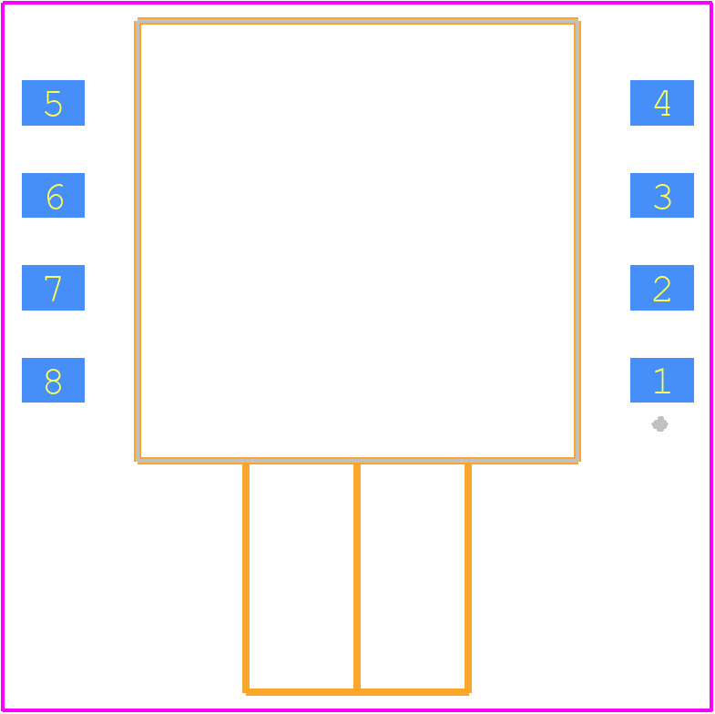 MPXV5050DP - NXP PCB footprint - Other - Other - MPXV5050DP-2